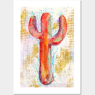 Electric Cactus Posters and Art
